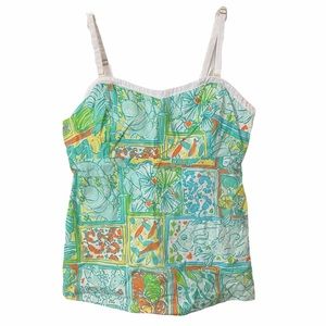 LILLY PULITZER Merianne Just Add Lemon Top